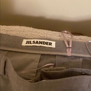 Jil Sander Charcoal Gray Trousers pristine condition